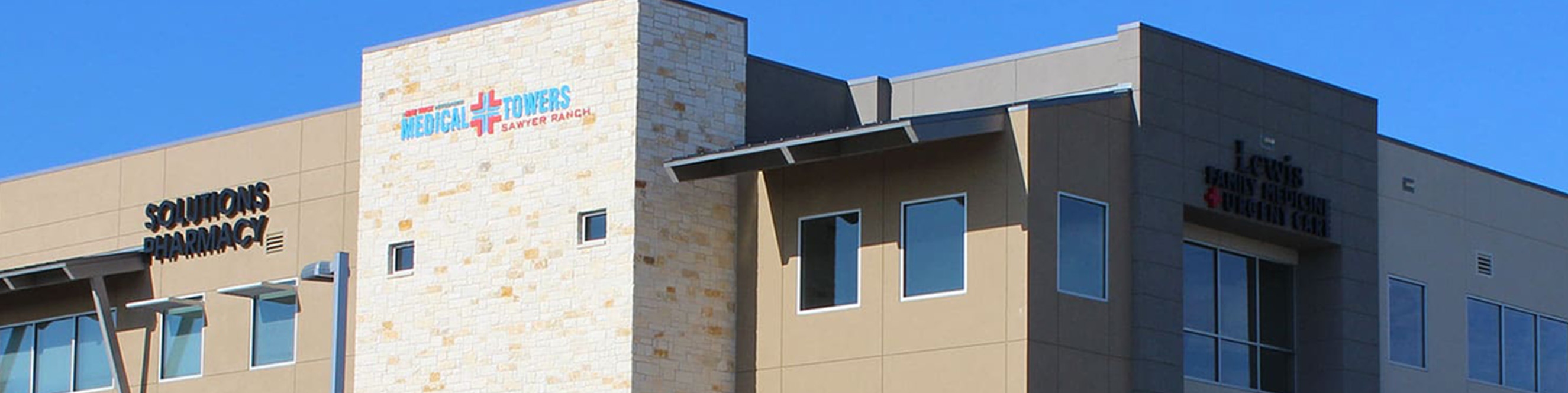 Sanova Dermatology building exterior in Dripping Springs, TX – medical and cosmetic dermatology