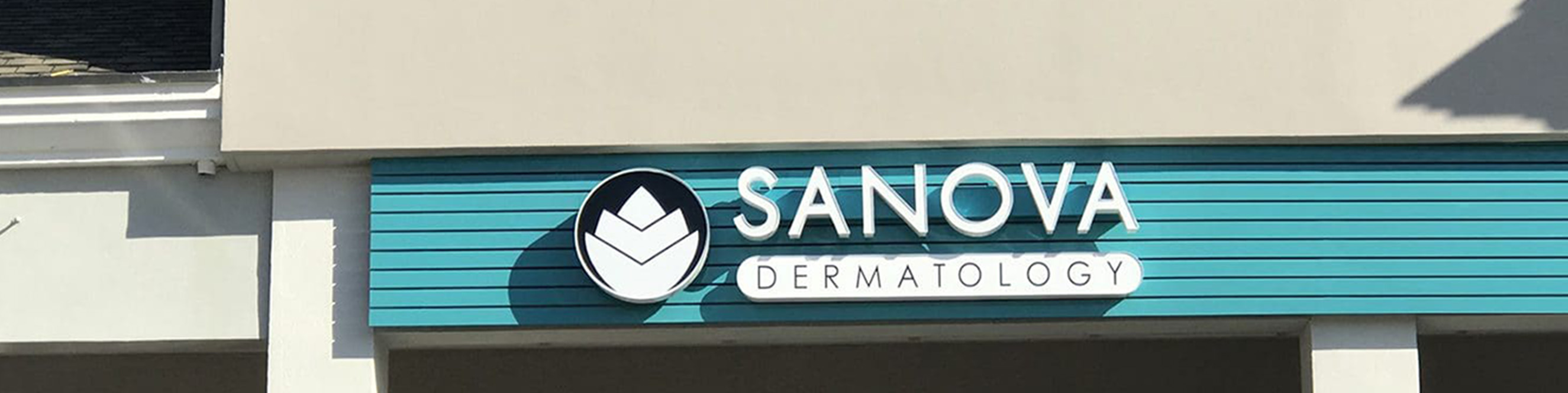 Sanova Dermatology building exterior in Old Metairie, LA – medical, cosmetic, and surgical dermatology